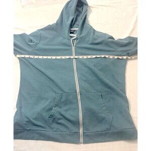 Eddie Bauer Women’s Hooded Sweatshirt Teal Tall 2XL Teal